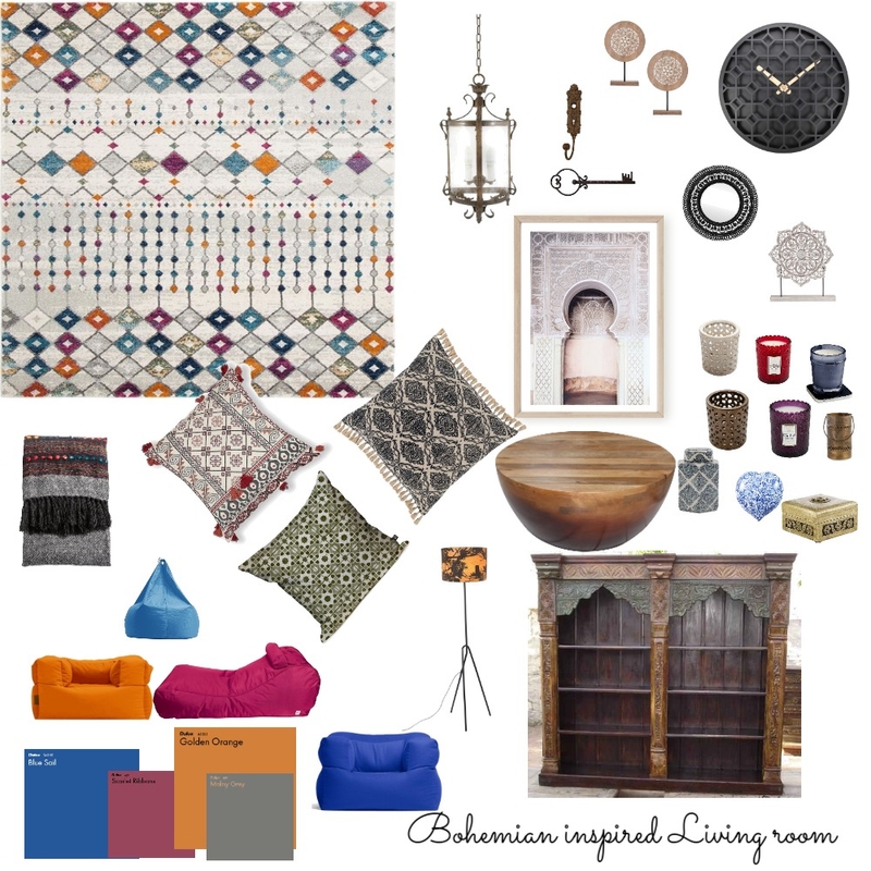 Bohemian Mood Board by BerleneL on Style Sourcebook