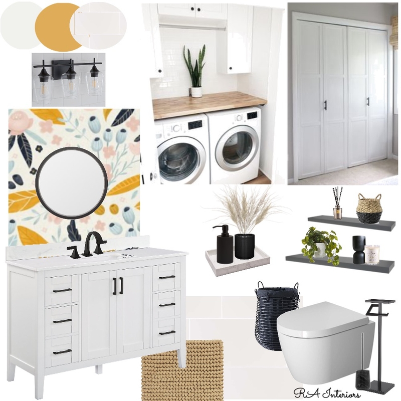 Mod 9 WC/Laundry Mood Board by RA Interiors on Style Sourcebook