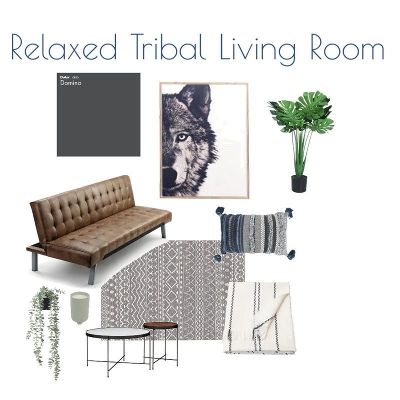 Relaxed Tribal Living Sambples Mood Board by Kohesive on Style Sourcebook