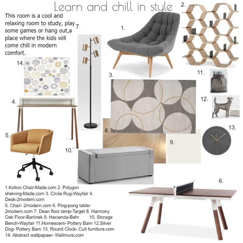 rec room Mood Board by Juan0971 on Style Sourcebook