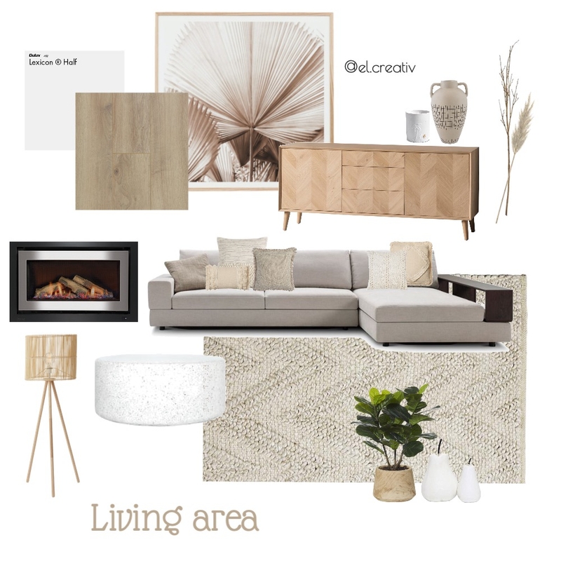 Living Area Mood Board by el.creativ on Style Sourcebook