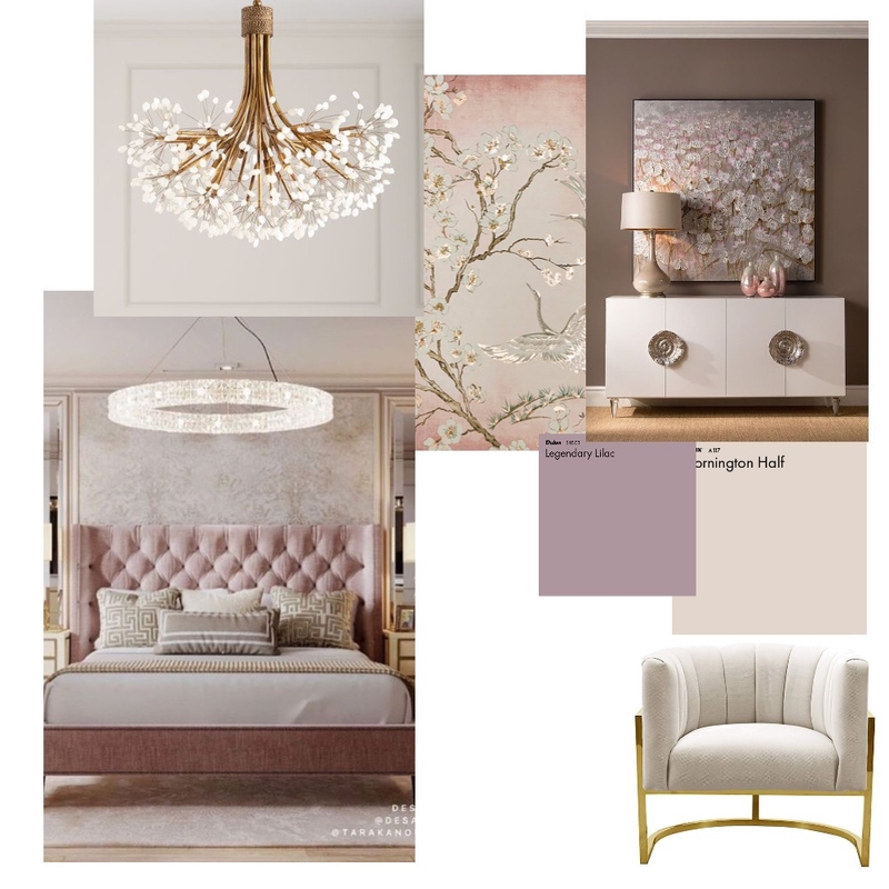 Feminine bedroom Mood Board by SaskiaHayes on Style Sourcebook