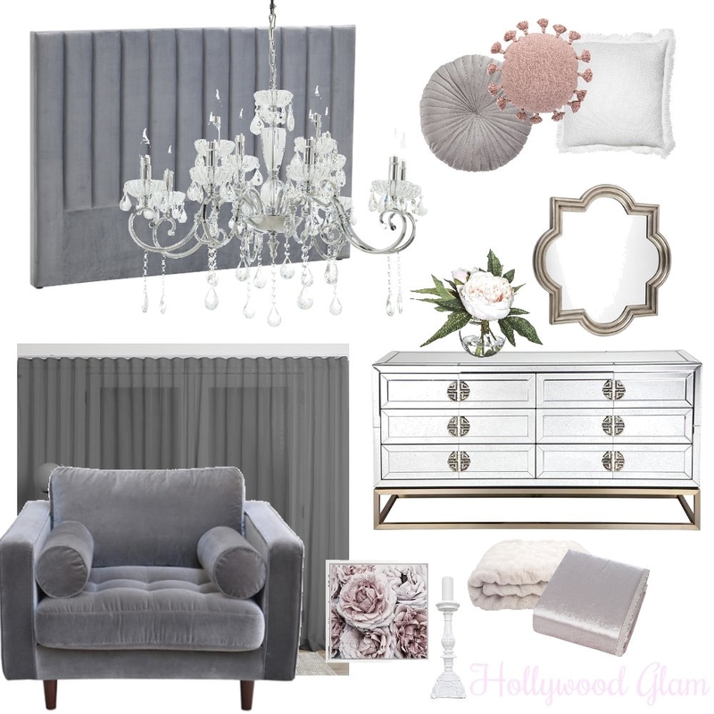 Hollywood Glam Mood Board by MerakiDesire on Style Sourcebook