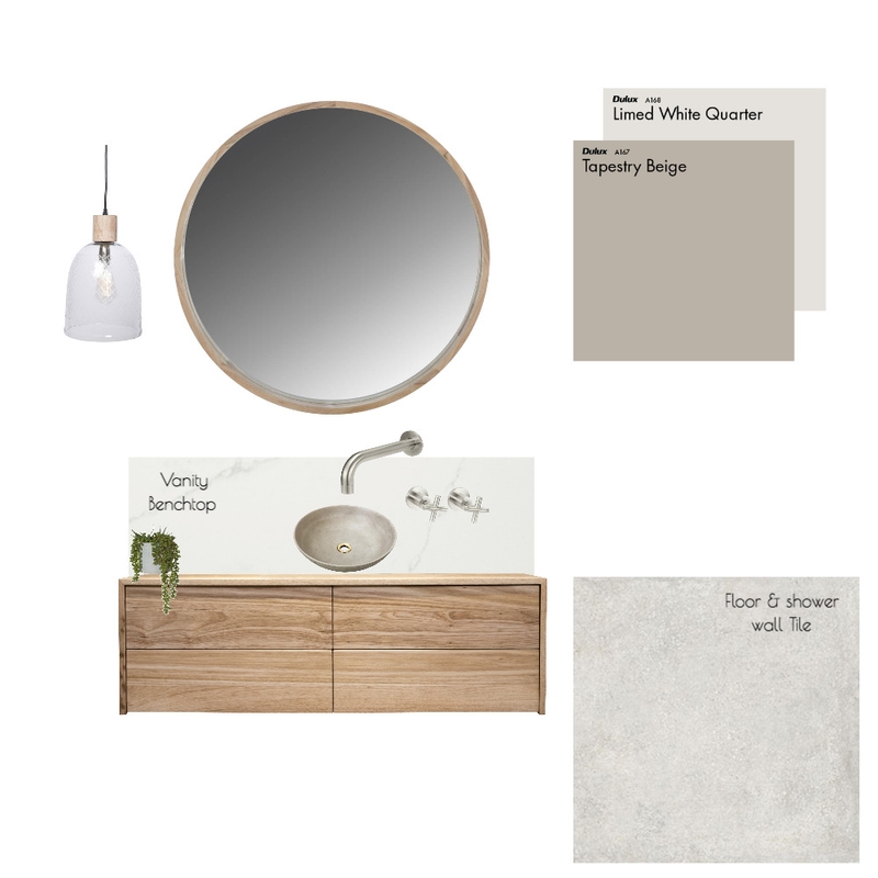 Ensuite Bathroom Mood Board by Samantha Crocker on Style Sourcebook