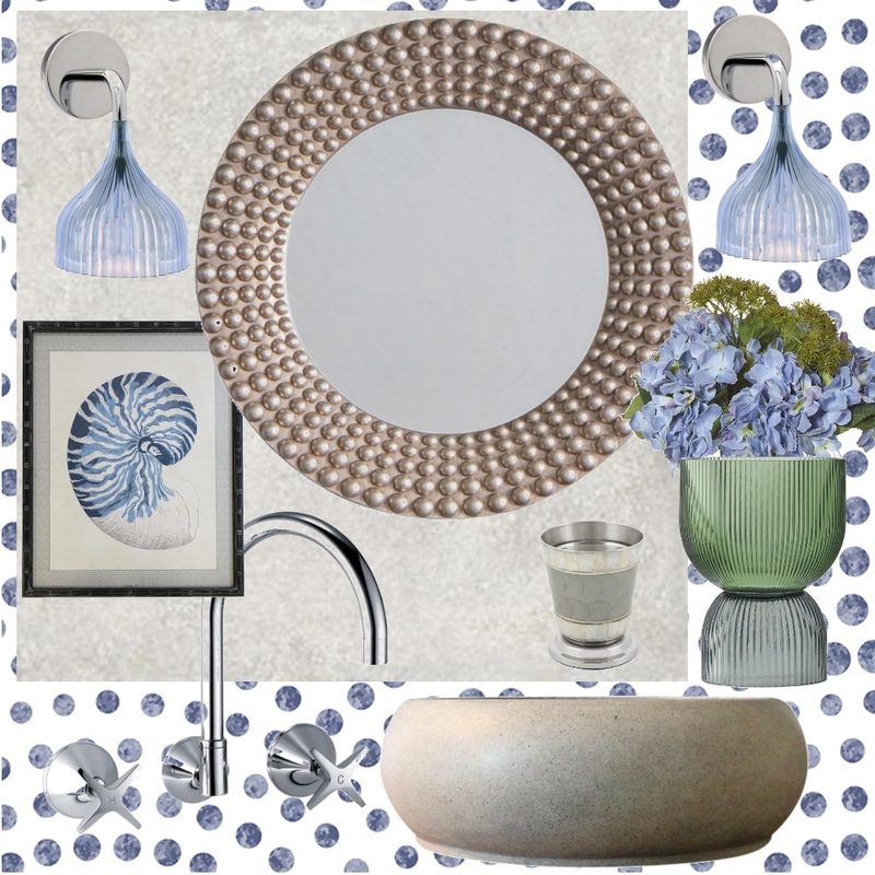 Guest Bathroom Mood Board by Katie Krackers on Style Sourcebook