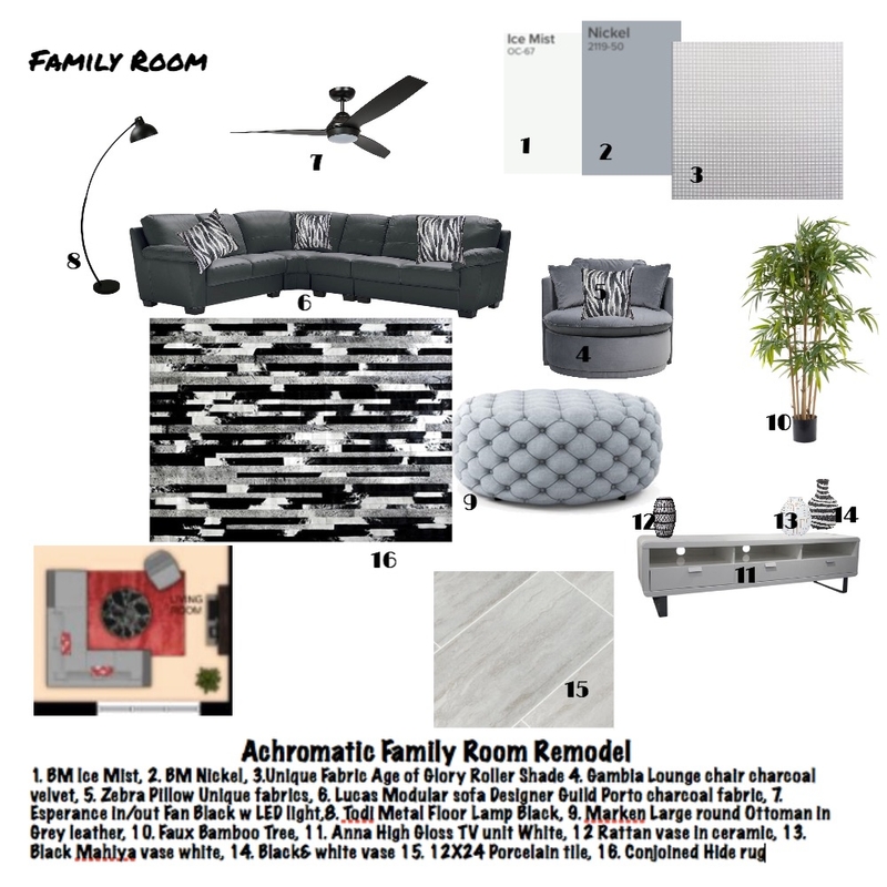 Family Room Mood Board by NancyBurton on Style Sourcebook