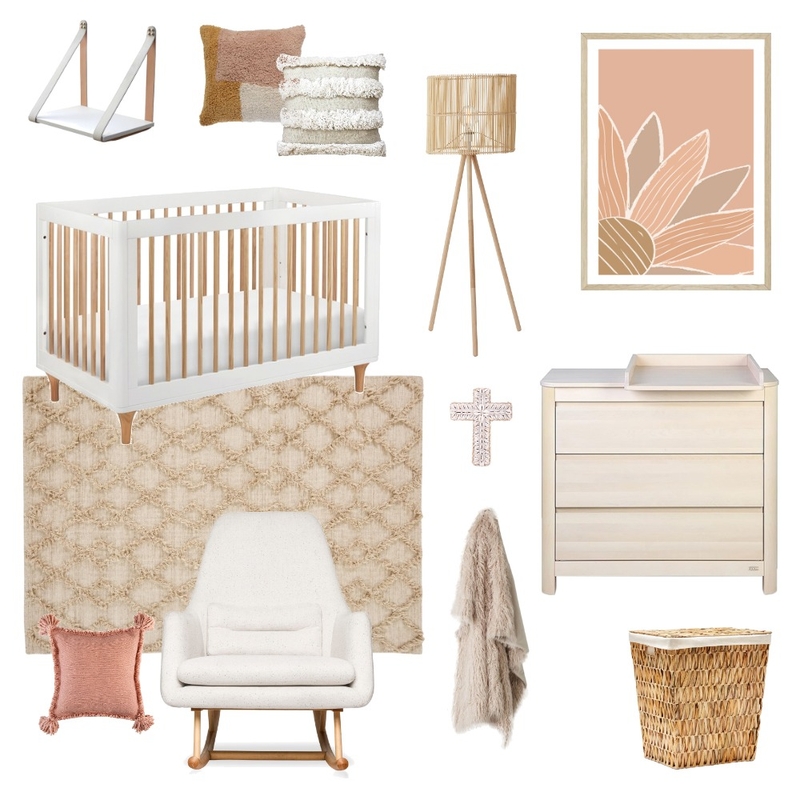 Baby girl's nursery Mood Board by moffie19 on Style Sourcebook