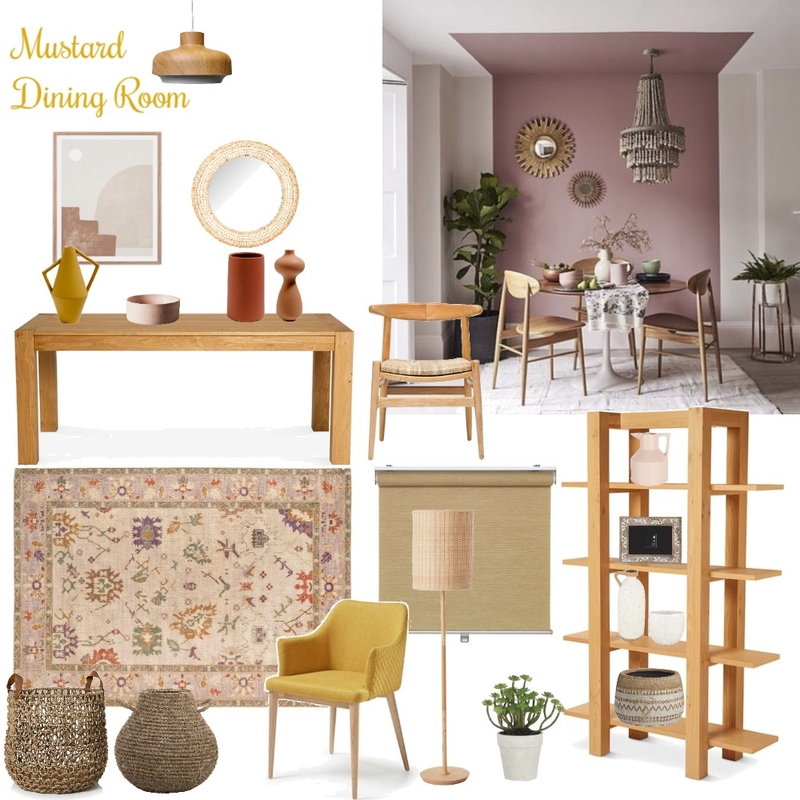 MUSTARD DINING ROOM Mood Board by missmarple on Style Sourcebook