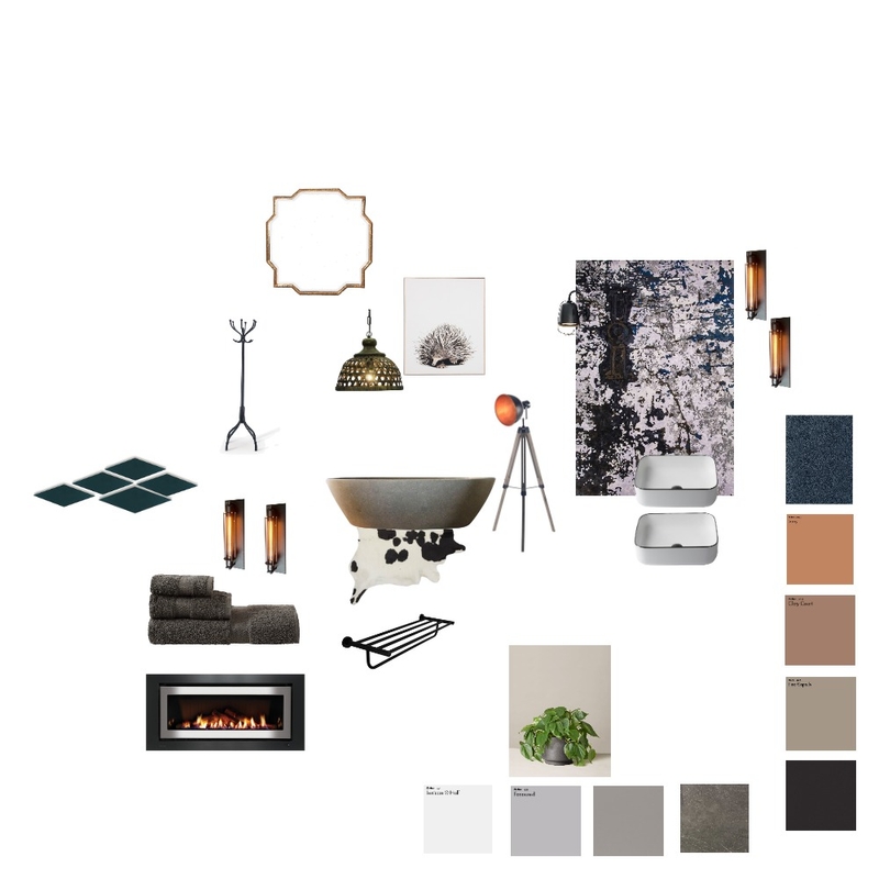 Bathroom moodboard DS Emma Mood Board by EmmaSingh on Style Sourcebook