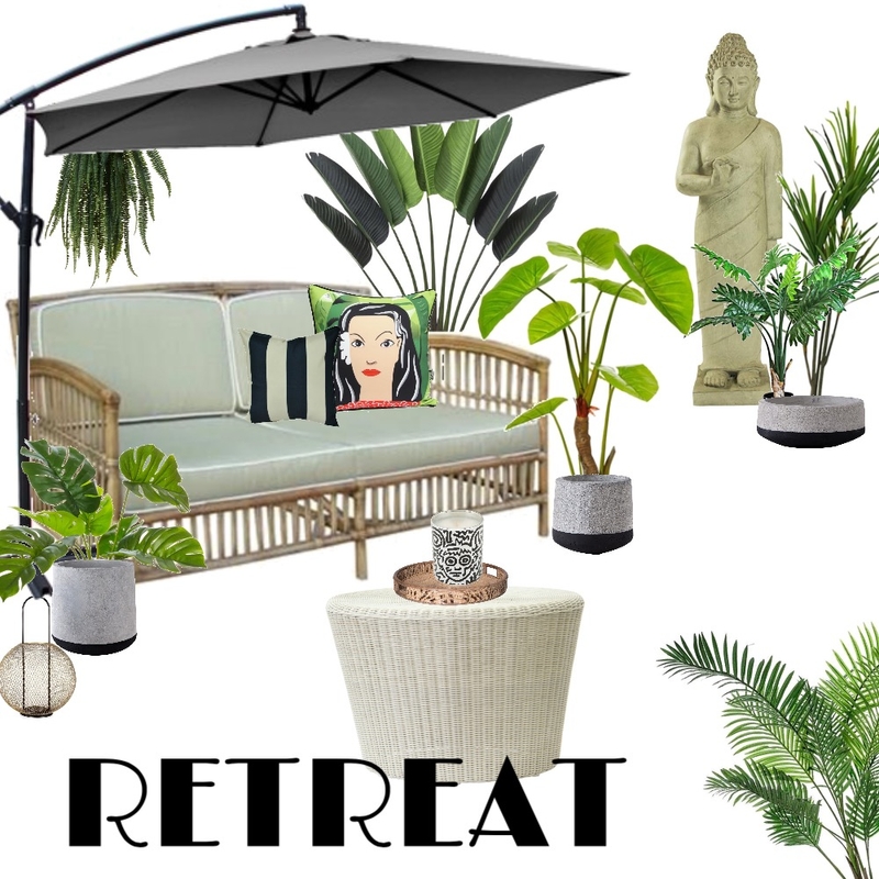 RETREAT Mood Board by Zsuzsi Winn on Style Sourcebook