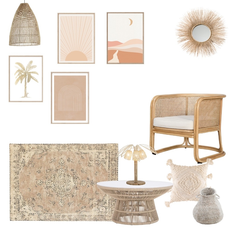 Miss Amara Rug Boho Style Mood Board by Boho Art & Styling on Style Sourcebook