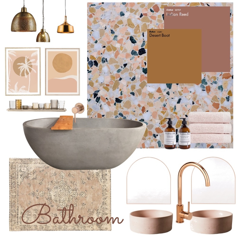 Shades of Pink Mood Board by Tiff Wood on Style Sourcebook