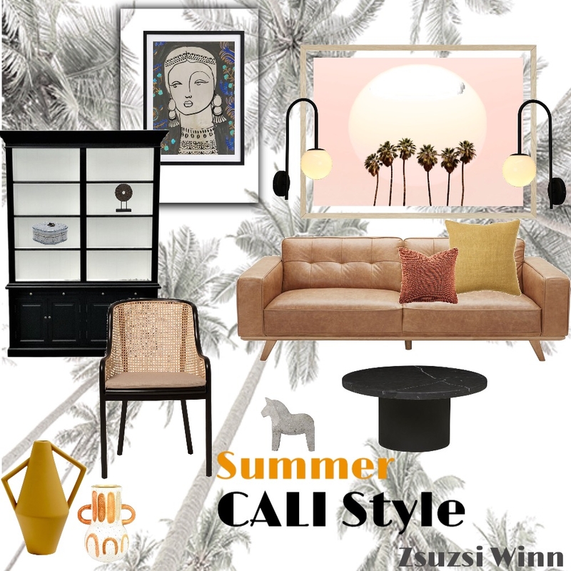 Cali Style Mood board by Zsuzsi Winn Mood Board by Zsuzsi Winn on Style Sourcebook