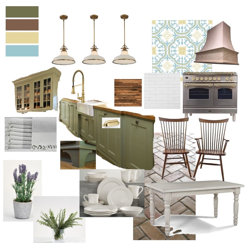 American Country Cottage Mood Board by Devin on Style Sourcebook