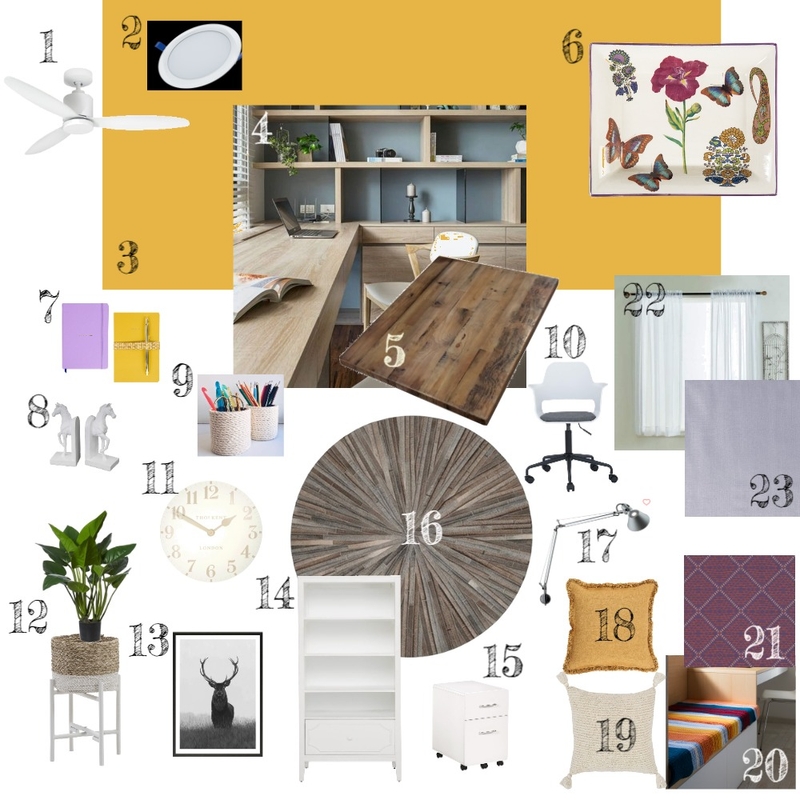 Study room Mood Board by yunayyx on Style Sourcebook