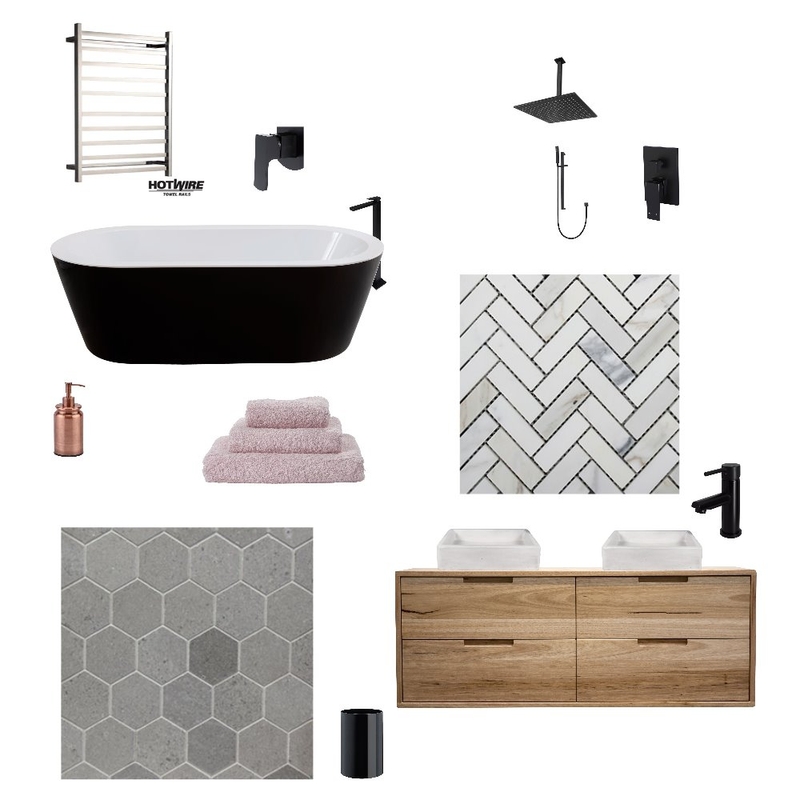 Bathroom Mood Board by Rebecca Prior on Style Sourcebook