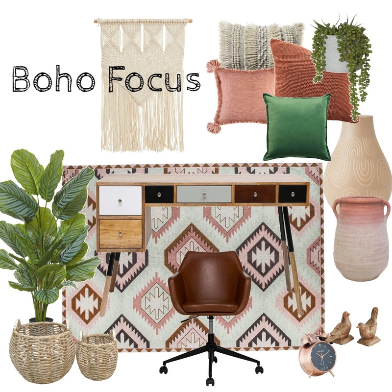 Boho Focus Mood Board by Jenbirks on Style Sourcebook