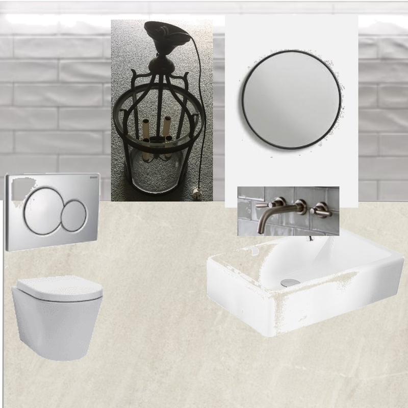 Powder Room Mood Board by disymac on Style Sourcebook