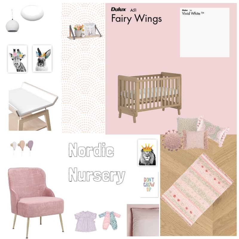 Nordic Nursery Mood Board by njparker@live.com.au on Style Sourcebook