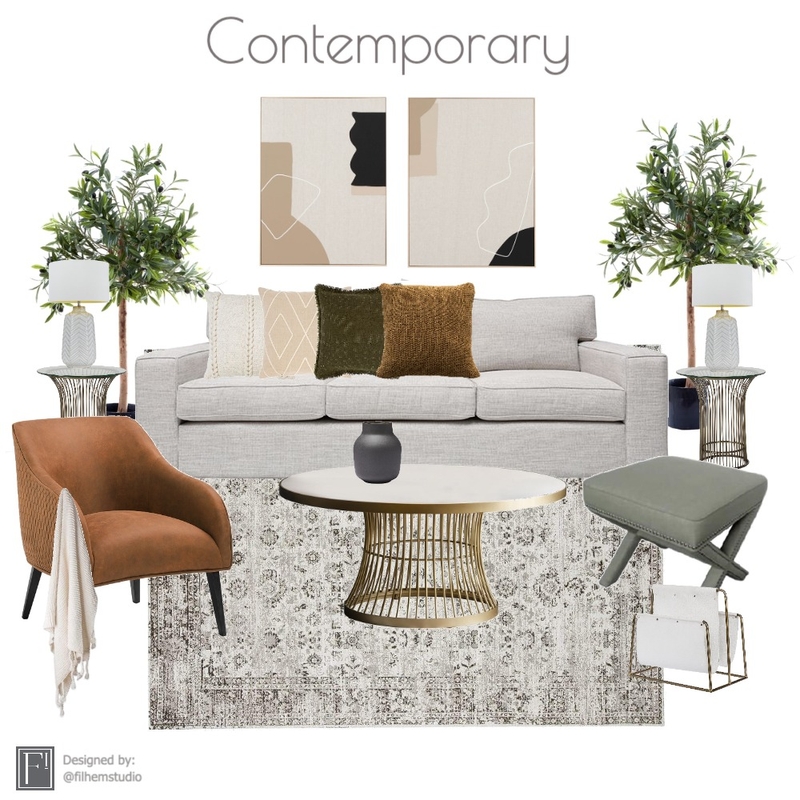 Living Room Mood Board by Filhem Studio on Style Sourcebook