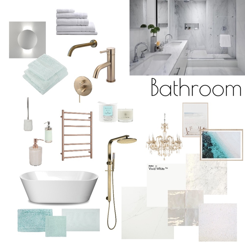 Bathroom Mood Board by amyjc on Style Sourcebook