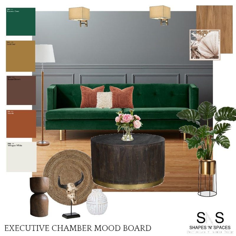 EXECUTIVE CHAMBER Mood Board by kinnarishah on Style Sourcebook