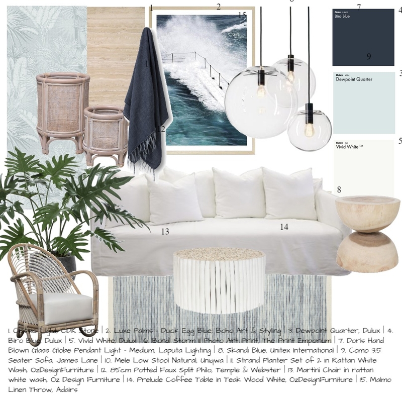 Coastal Final Mood Board by Jenbirks on Style Sourcebook