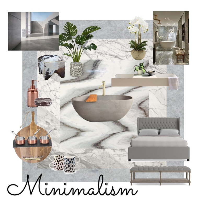 Modern Minimalist Mood Board by Tam Nguyen on Style Sourcebook