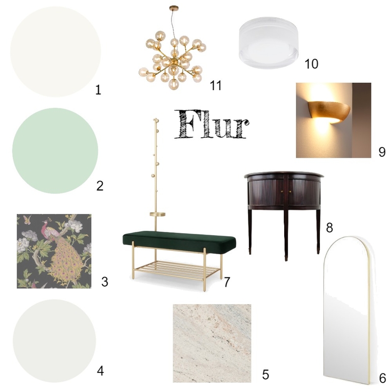 Aufgabe 9 Flur Mood Board by clara87 on Style Sourcebook