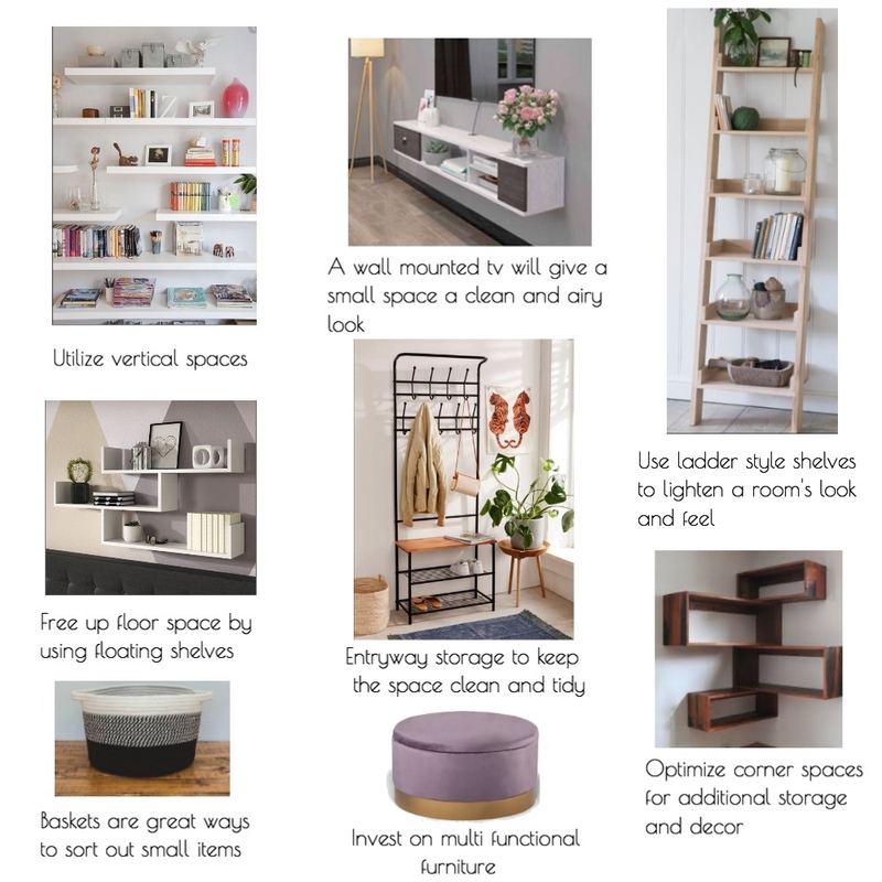 small space storage Mood Board by rich on Style Sourcebook