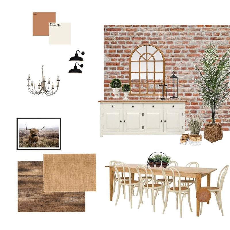 COUNTRY DINING ROOM Mood Board by jreaume on Style Sourcebook