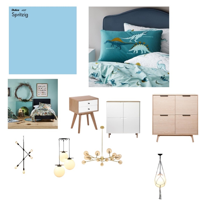 Boy Bedroom Mood Board by Perla on Style Sourcebook