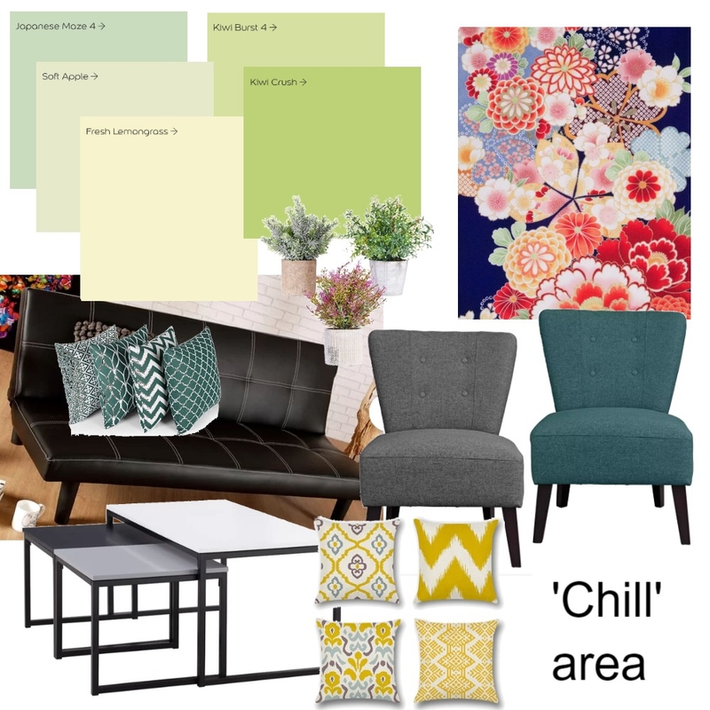 CHILL AREA Mood Board by elliemaekirk on Style Sourcebook