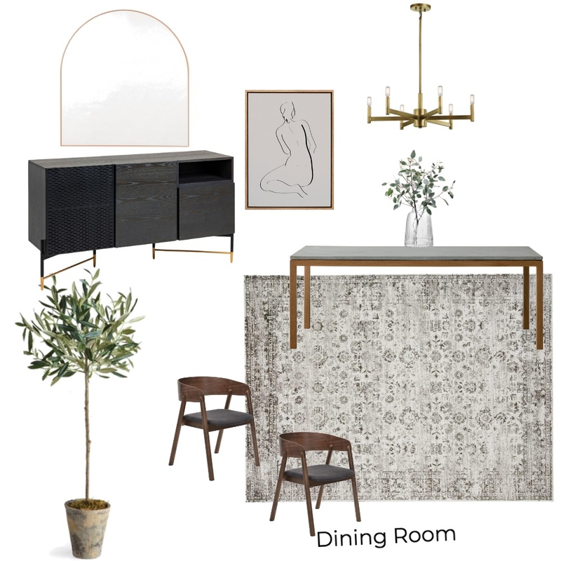 module 9 Dining Room Mood Board by kchanana on Style Sourcebook