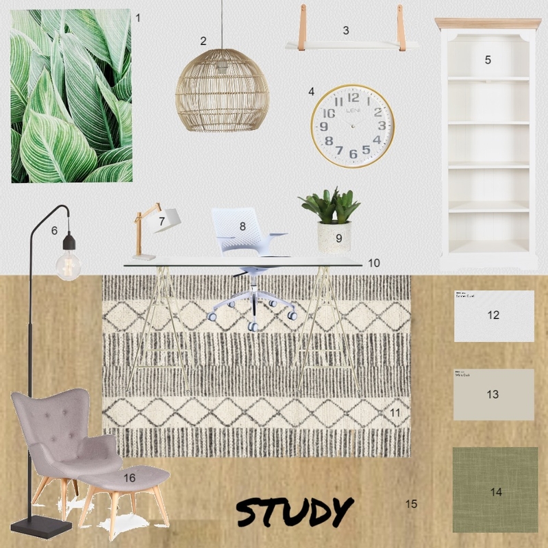 study Mood Board by CHELSEASATHERLEY on Style Sourcebook