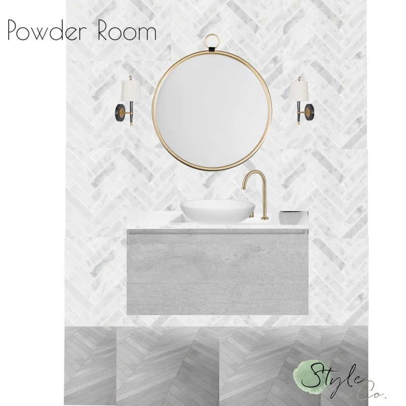 powder room 2 Torokina Mood Board by Batya Bassin on Style Sourcebook