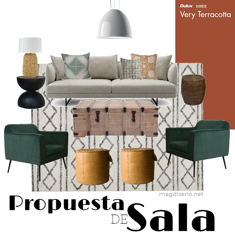 Propuesta Sala KW Mood Board by magdiseno on Style Sourcebook