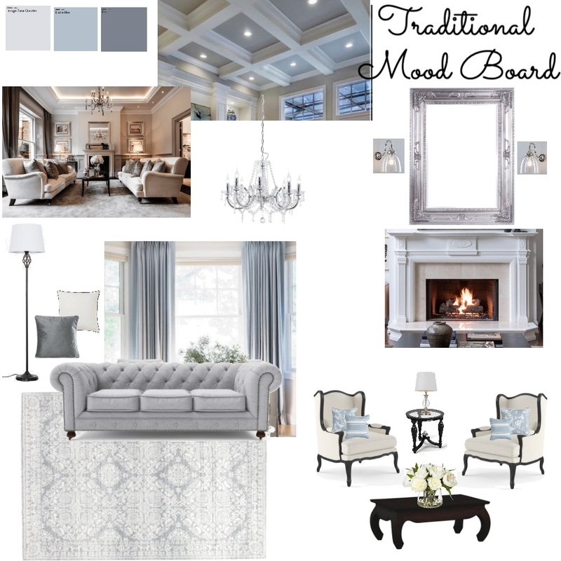 Traditional Mood Board by Ingrid Allen on Style Sourcebook