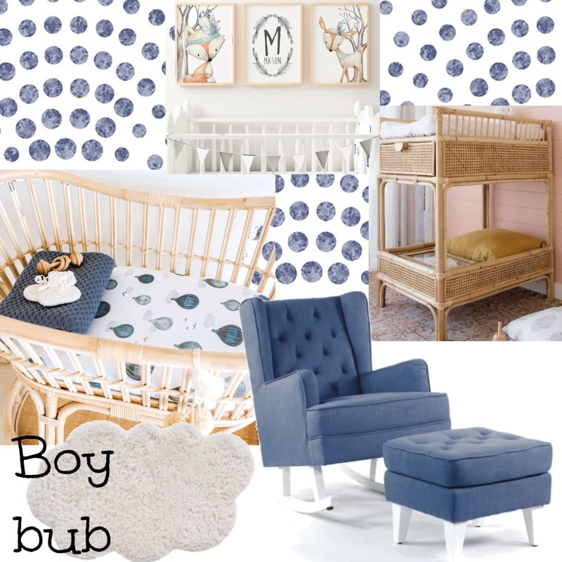 Boys Nursery Mood Board by christina_helene designs on Style Sourcebook