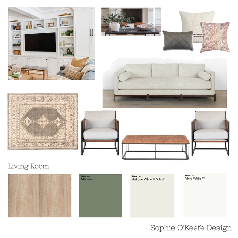 Interior Design Institute Living Mood Board by SophieOKeefe on Style Sourcebook