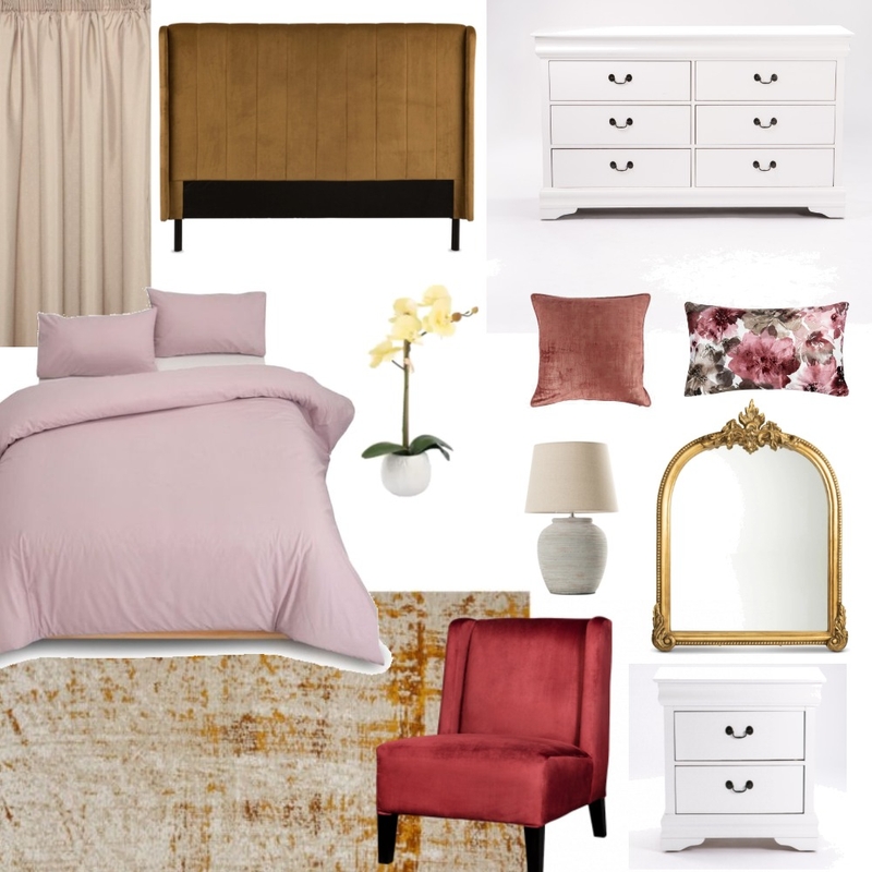 Modern french bedroom 2 Mood Board by Rebone on Style Sourcebook