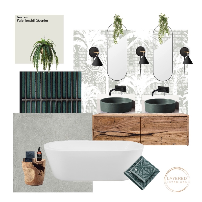 Resort Bathroom Mood Board by JulesHurd on Style Sourcebook