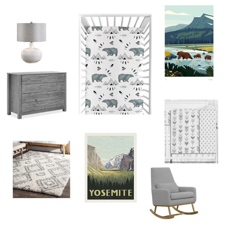 Baby Gossett Nursery 1 Mood Board by Laura G on Style Sourcebook