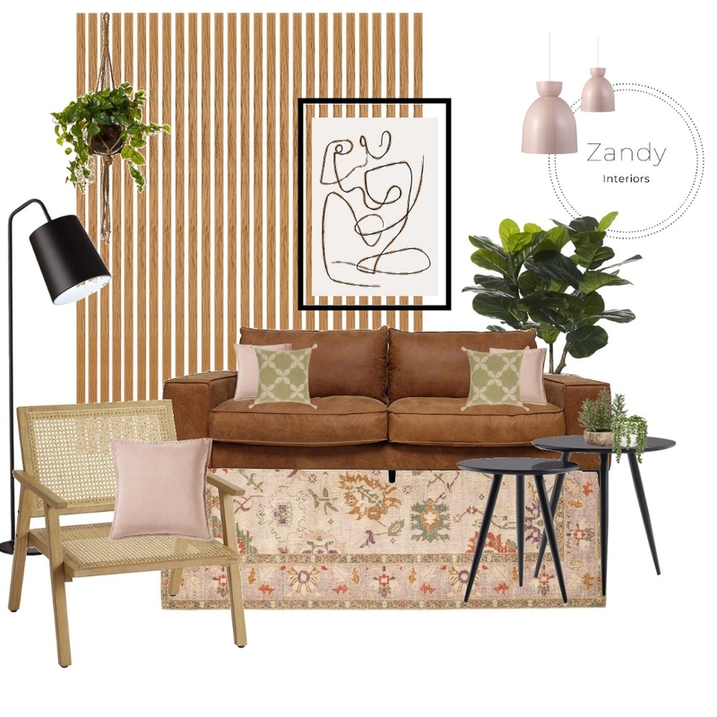 Mid Century Style Concept Mood Board by Zandy Interiors on Style Sourcebook