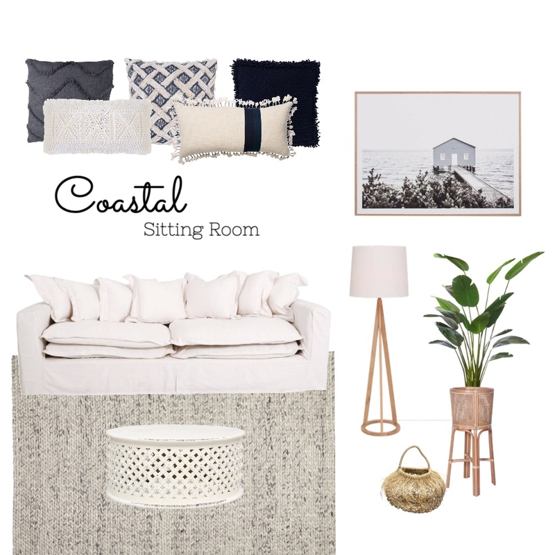 Coastal Living Mood Board by Olguin Design on Style Sourcebook