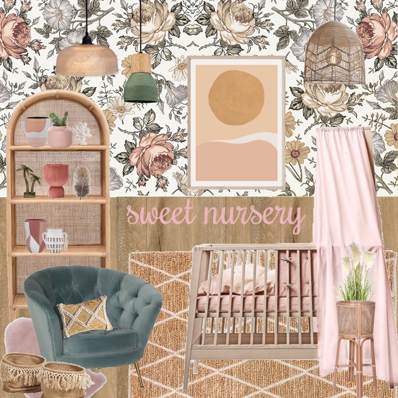 Sweet Nursery Mood Board by Tiff Wood on Style Sourcebook