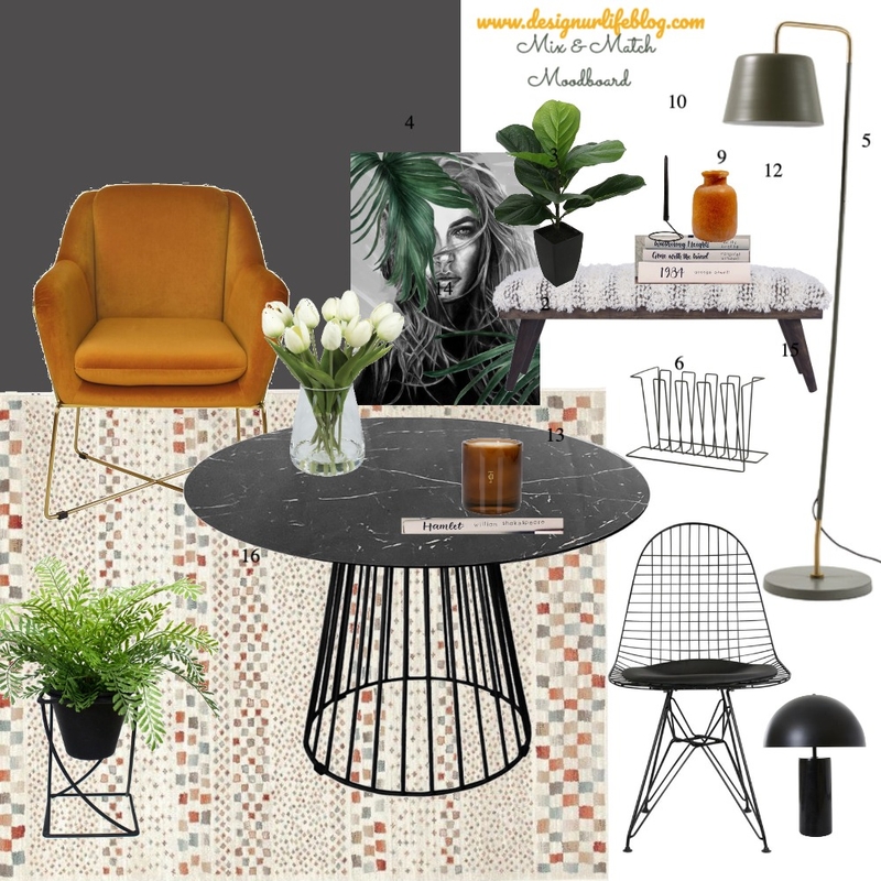 mix & match MoodBoard Mood Board by designurlifeblog on Style Sourcebook