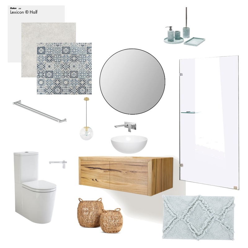 Moroccan Bathroom 2 Mood Board by miakenely on Style Sourcebook