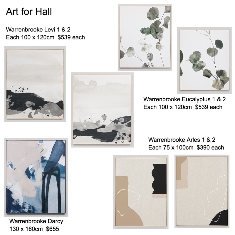 Art for Hall Mood Board by smuk.propertystyling on Style Sourcebook