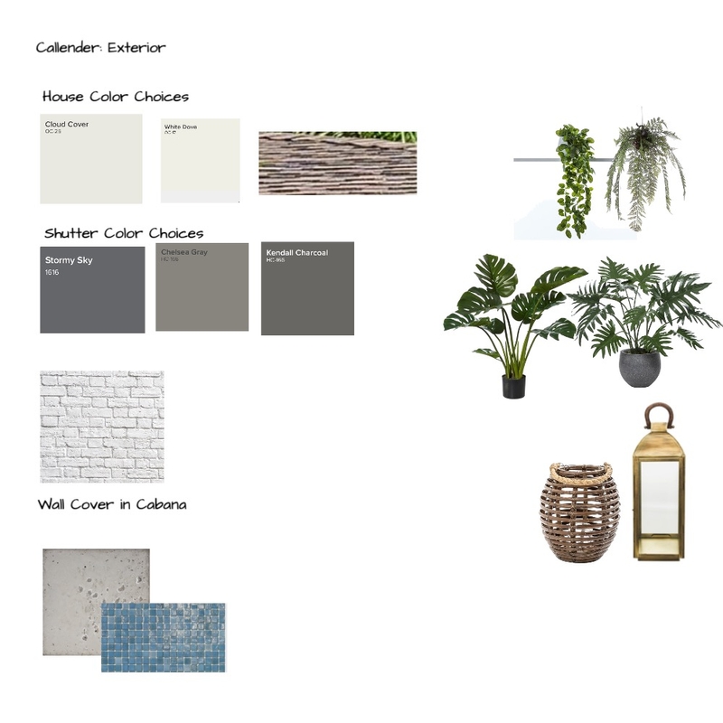 Callender: Exterior Mood Board by KShort on Style Sourcebook